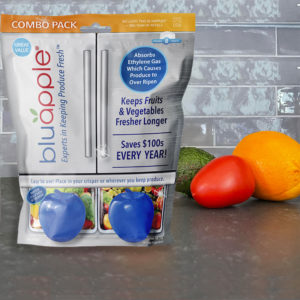 bluapple combo pack keeps produce fresh